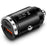 P90 3.1A 30W Fast Car Charger QC3.0 Type-C + PD USB Dual Port Charging Adapter with Pull Ring - 1