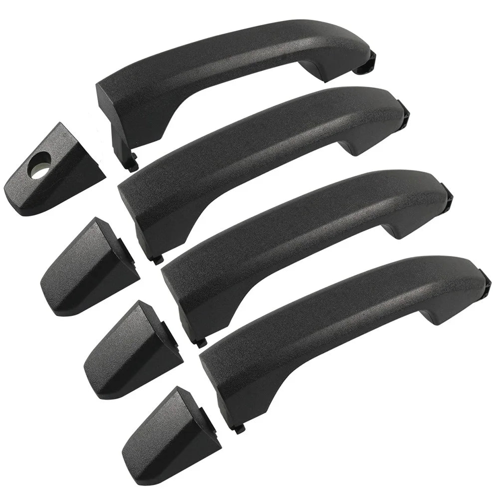 A5984 2 Pairs Car Front Right / Left Side Outer Door Handles Rear Exterior Door Handles, OE: 22929464, 22923605 - 1
