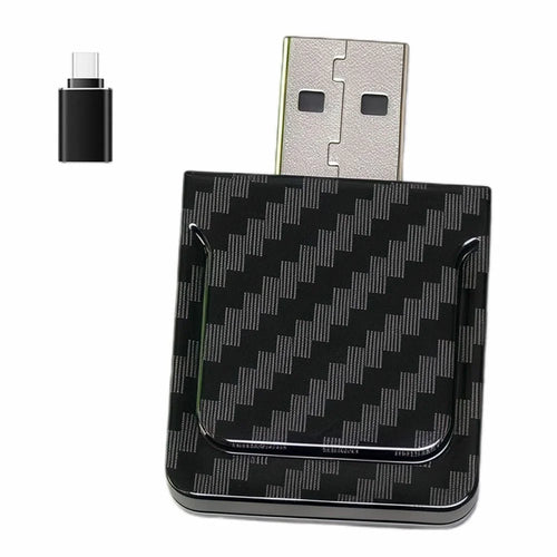 CP510 2 in 1 Wireless CarPlay Android Auto Adapter Plug and Play WiFi Fast Connect Smart Dongle - 1