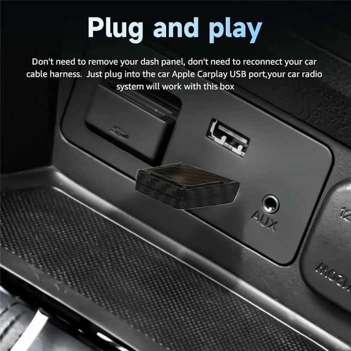 CP510 2 in 1 Wireless CarPlay Android Auto Adapter Plug and Play WiFi Fast Connect Smart Dongle - 4