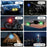 Magic Tape Fixing Remote Control Wireless LED Strobe Light for Car / Motorcycle / Drone 8 Colors 10 Modes Warning Lamp - 6