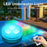 2Pcs RGB LED Underwater Light 16 Colors Fish Tank Decorative Light IP68 Waterproof Submersible Pool Lamp with Remote - 3