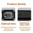 V79 2-LED Headlight for Motorcycle 30W Waterproof Car Auxiliary Lamp High Low Beam with Cooling Fan - 6