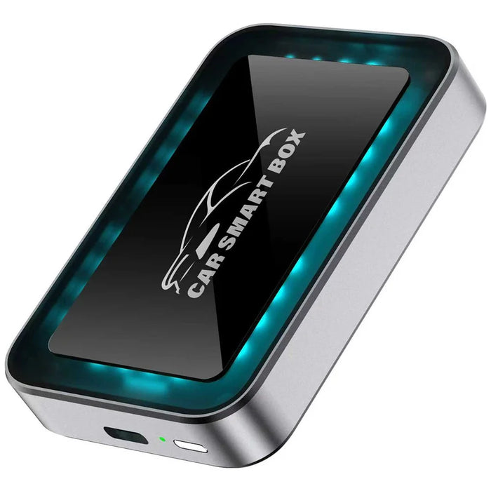 2 in 1 AI Box CarPlay Android Auto Wireless Car Upgrade Adapter Support Navigation Music HD Mirroring - 1