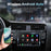 2 in 1 AI Box CarPlay Android Auto Wireless Car Upgrade Adapter Support Navigation Music HD Mirroring - 6