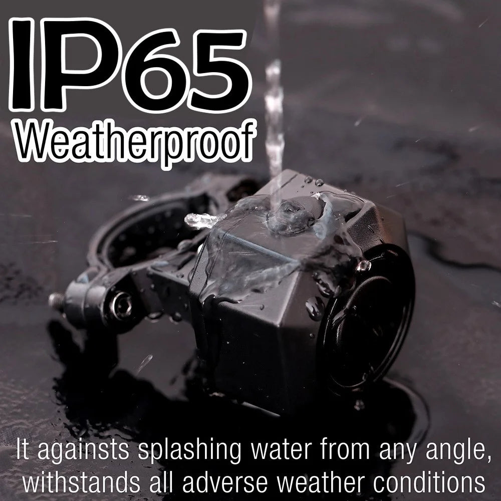 SF32 Waterproof Motorcycle Anti Theft Alarm USB Rechargeable Wireless Bicycle Alarm System with Remote - 3