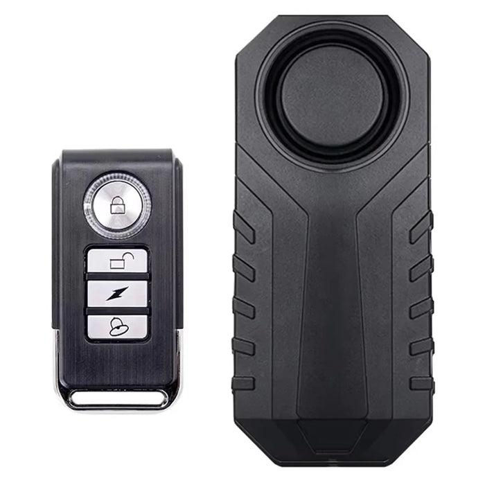 SF22R+03C Wireless Anti Theft Alarm System for Motorcycle Bicycle Remote Control Vibration Detection Device - 2
