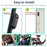 SF22R+03C Wireless Anti Theft Alarm System for Motorcycle Bicycle Remote Control Vibration Detection Device - 7