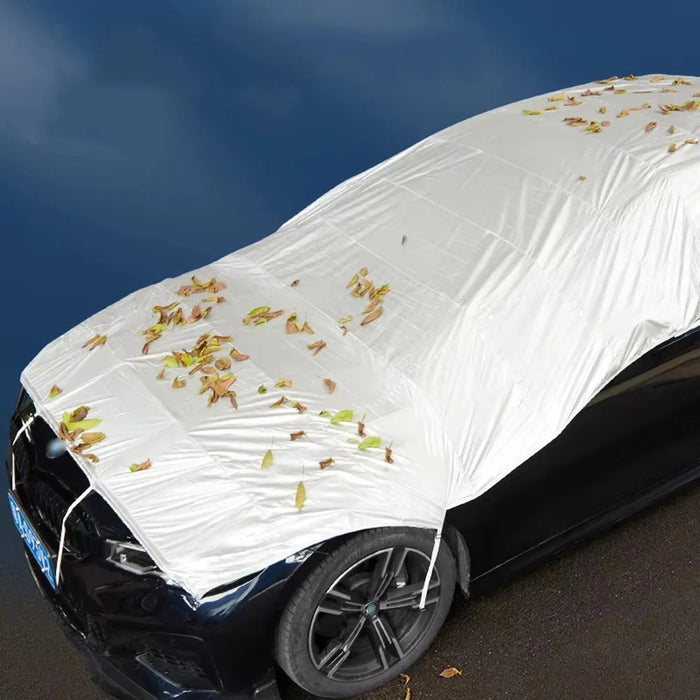 Size M For Sedan 210D Oxford Fabric Waterproof Cover Sun Snow Protection Elastic Car Cover - 7