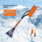 ST-3910 2 in 1 Detachable Car Snow Brush Ice Scraper Winter Windshield Cleaner for Vehicles - 6