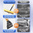 ST-3909 360 Degree Rotatable Car Snow Brush Ice Scraper 2 in 1 Winter Windshield Cleaner for Vehicles - 4