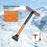 ST-3909 360 Degree Rotatable Car Snow Brush Ice Scraper 2 in 1 Winter Windshield Cleaner for Vehicles - 6