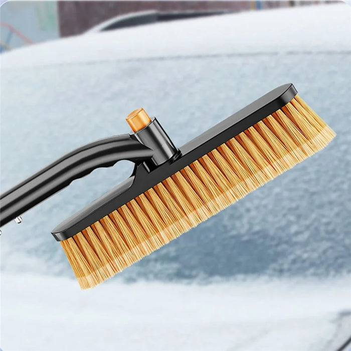 ST-3909 360 Degree Rotatable Car Snow Brush Ice Scraper 2 in 1 Winter Windshield Cleaner for Vehicles - 7