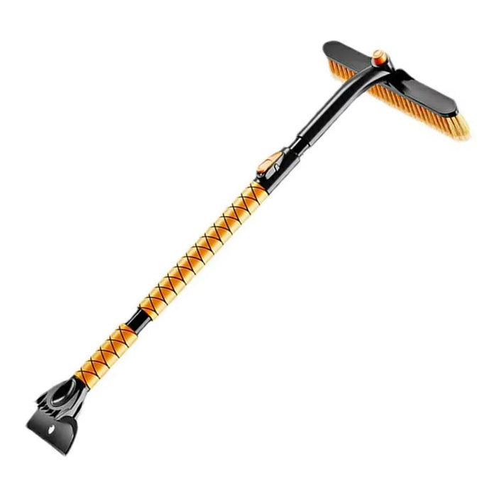 ST-3908 Telescopic handle Windshield Cleaner for Vehicles 2 in 1 360 Degree Rotatable Car Snow Brush Ice Scraper - 1