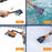 ST-3908 Telescopic handle Windshield Cleaner for Vehicles 2 in 1 360 Degree Rotatable Car Snow Brush Ice Scraper - 5