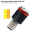 Motorcycle Dual Lens Projector LED Headlight High Low Beam Waterproof Electric Vehicle Front Lamp - White Light - 3