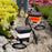 LCD Display Folding Car Wash Water Tank Portable High Pressure Car Washer with Bucket, EU Plug - White - 5