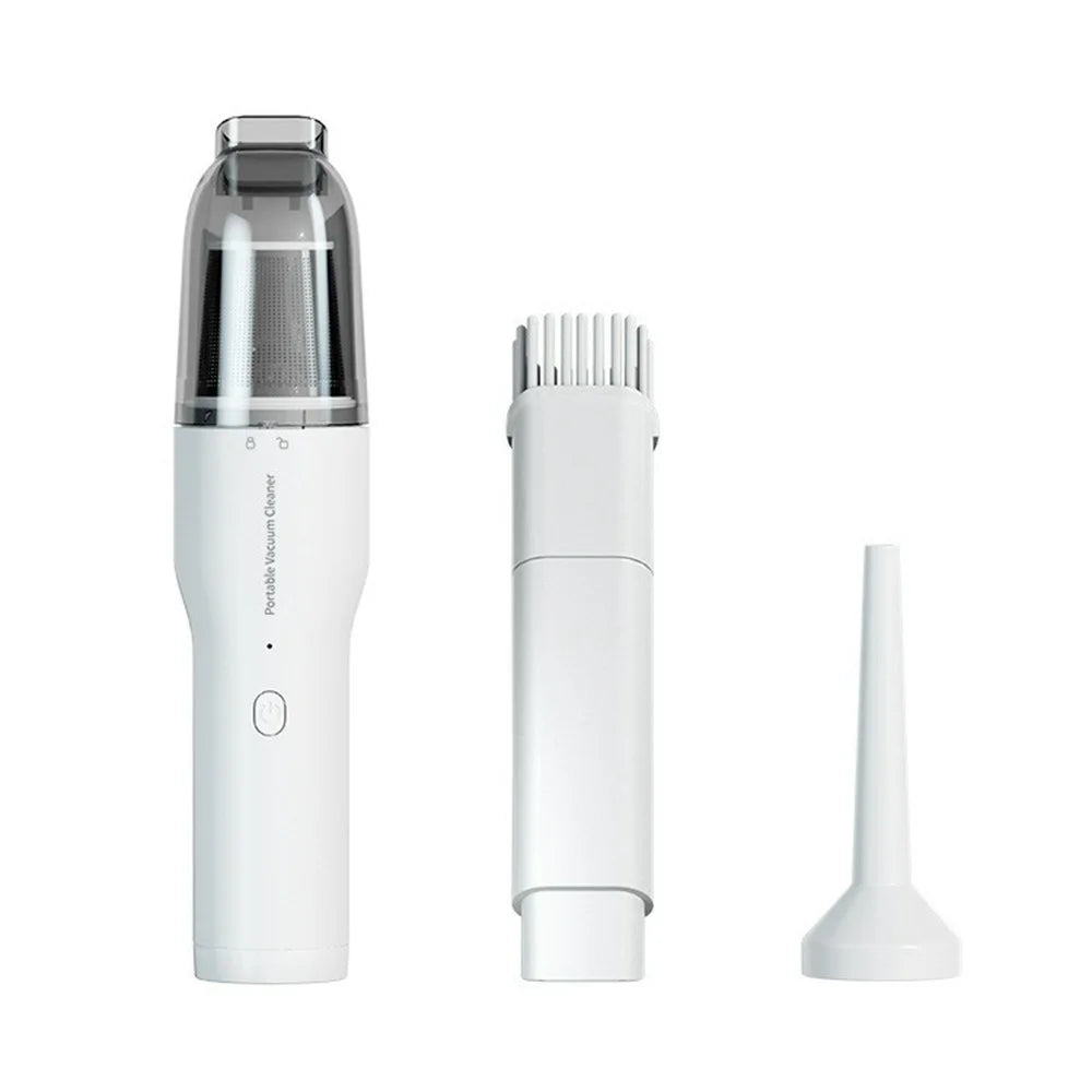 Portable Wireless Handheld Vacuum Cleaner Metal Filter High Power Suction Blower for Car Home - 2