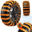 8Pcs Car Tire Snow Chains Universal Anti Skid Emergency Traction with Gloves and Hooks for SUV Truck Off-Road Vehicle - 3