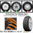 8Pcs Car Tire Snow Chains Universal Anti Skid Emergency Traction with Gloves and Hooks for SUV Truck Off-Road Vehicle - 7