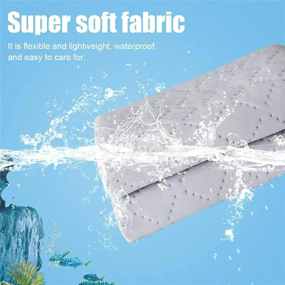 180 x 70cm 12V Car Electric Heated Blanket 4 Levels Temperature Adjustable Heating Pad for RV Truck Sedan - Light Grey - 5