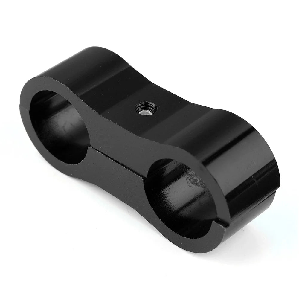 F08129-4 4PCS AN4 Aluminum Alloy Fuel Line Mounting Clamp Hose Adapter - 7