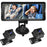 6.8 Inch Car Baby Monitor 360 Degree Rotation Dual Camera 8 LEDs Full Color HD Infrared Night Vision Cam - 1