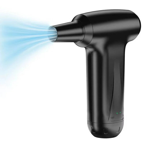 K9413A 80000RPM 7.4V High Power Violent Fan 3 Speeds Handheld Dust Blower for Computer Keyboard - 1