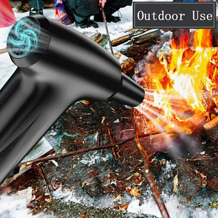 K9413A 80000RPM 7.4V High Power Violent Fan 3 Speeds Handheld Dust Blower for Computer Keyboard - 4