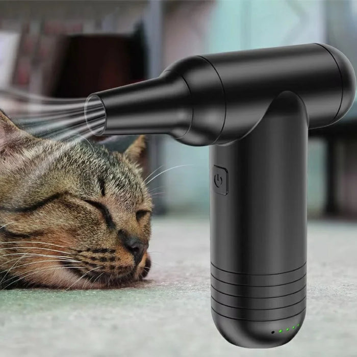 K9413B 80000RPM 7.4V High Power Handheld Air Duster for Computer Cleaning Rechargeable Blower - 3