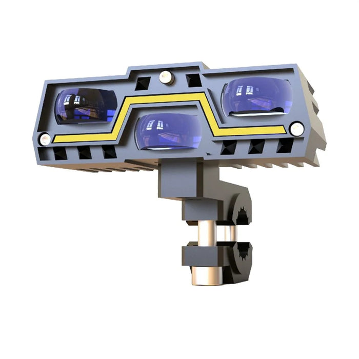 45W LED Headlight Spotlight with DRL for Car / Motorcycle Yellow White LED Light IP67 Waterproof - 3
