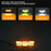 45W LED Headlight Spotlight with DRL for Car / Motorcycle Yellow White LED Light IP67 Waterproof - 6