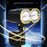 40W LED Headlight Spotlight for Car / Motorcycle Yellow / White Light Lamp with Halo Ring - 5