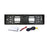 European License Plate Frame with 4-LED Night Vision AHD 1080P Wide Angle Car Rear View Camera for Reverse Parking - 1