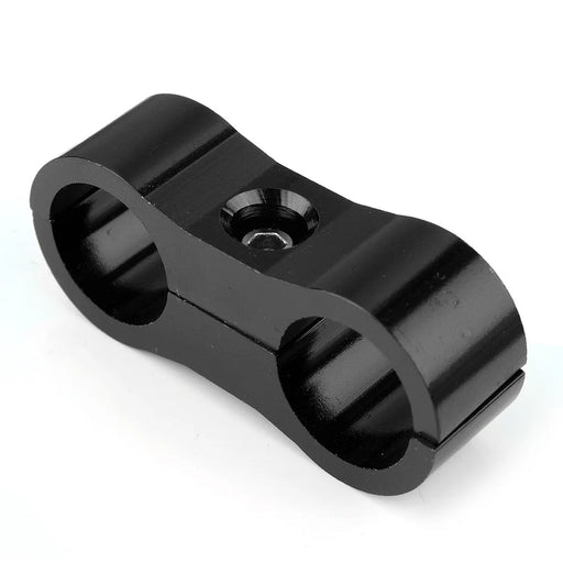 F08129-8 4PCS AN8 Tube Line Separator Aluminum Alloy Fuel Line Hose Mounting Clamp - 2