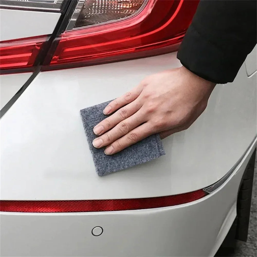 5Pcs 10 x 20cm Multifunction Nano-fiber Car Scratch Repair Cloth for Polishing Stain Removal - 2