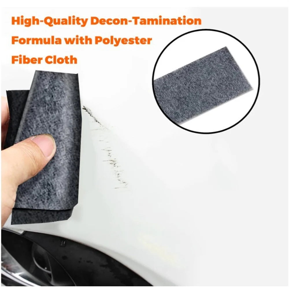 5Pcs 10 x 20cm Multifunction Nano-fiber Car Scratch Repair Cloth for Polishing Stain Removal - 3
