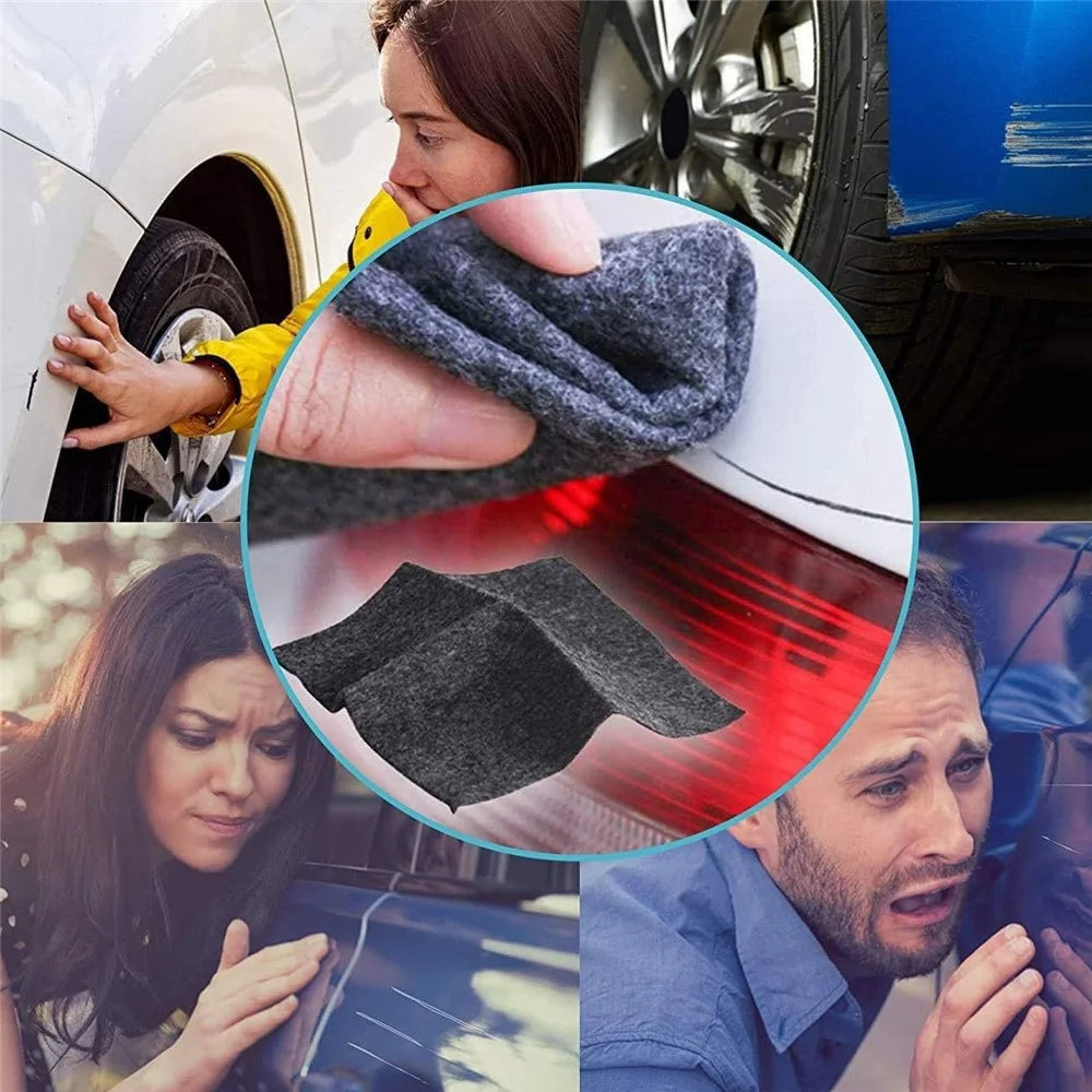 5Pcs 10 x 20cm Multifunction Nano-fiber Car Scratch Repair Cloth for Polishing Stain Removal - 7
