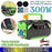 300W 12V DC to 220V AC Car Power Inverter with AC Outlet 2 USB + 2 Type-C Fast Charger for Laptop Tablet - 3