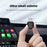 M25 2 in 1 For CarPlay  /  Android Auto Wired to Wireless Car Adapter Bluetooth-compatible 5.4 AI Box USB Dongle - 5