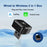 M26 2 in 1 For CarPlay  /  Android Auto Wired to Wireless Car Adapter 5.8G / 2.4G Dual Band WiFi Bluetooth-compatible USB Dongle - 5