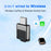 M29 2 in 1 Wireless CarPlay AI Box Plug and Play Android Auto Wired to Wireless Car Adapter - 4