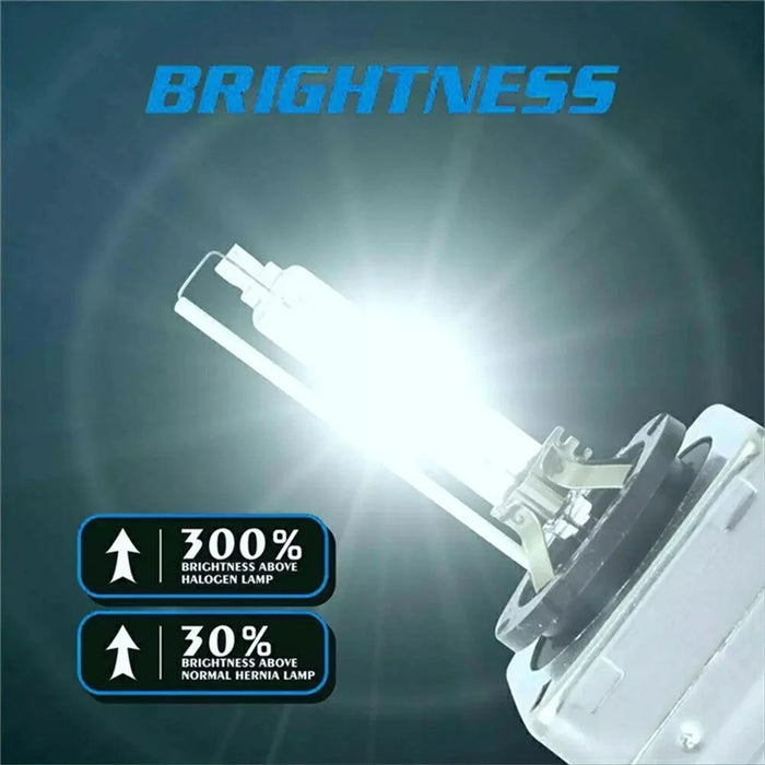 D1S 2Pcs 4300K Xenon HID Headlight Bulbs IP68 Waterproof High Brightness Automotive Front Lamp - 6