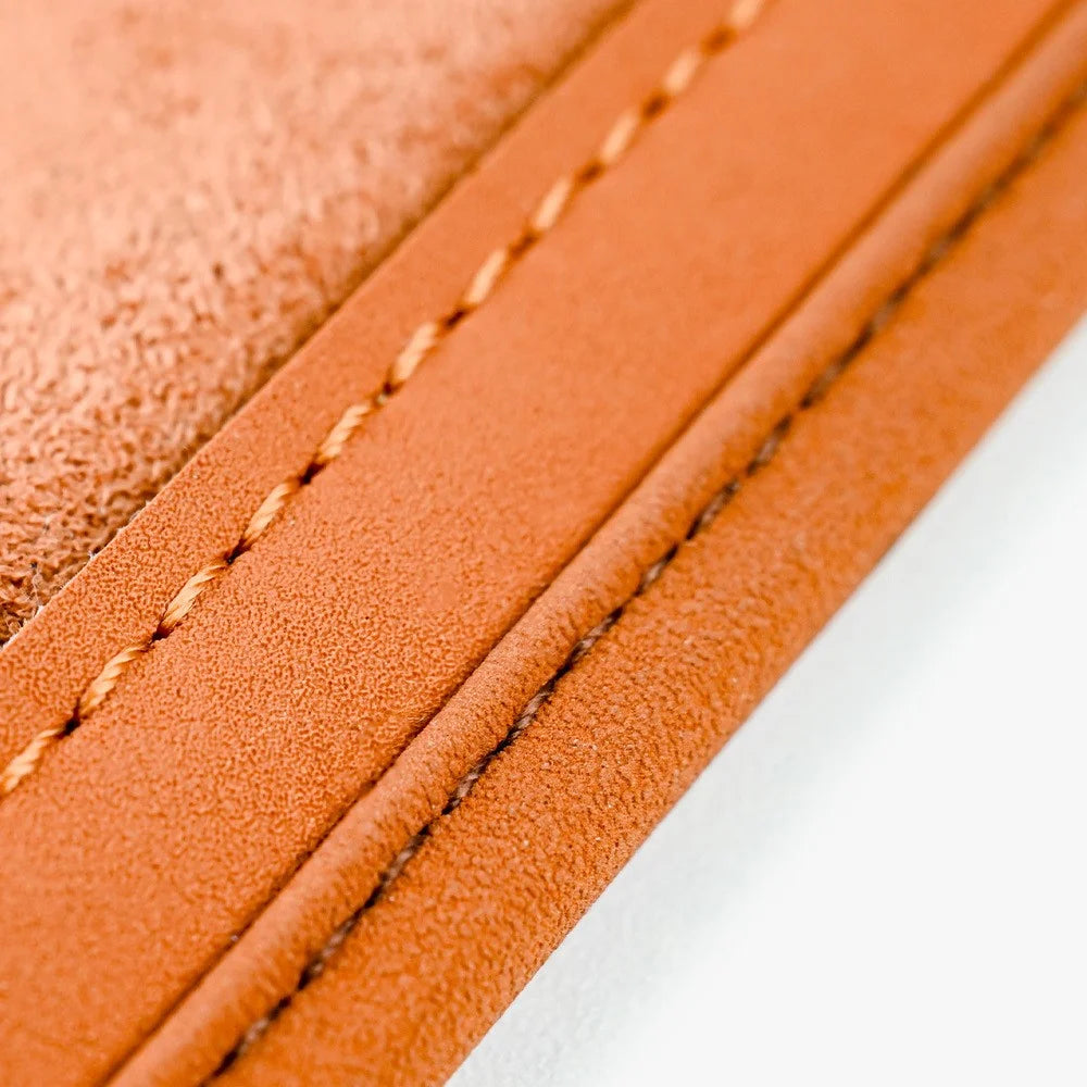 For Performance X3 / X4 / F30 / F06 / F02 Car Armrest Pad Leather Elbow Rest Cover with Storage Pocket - Orange - 7