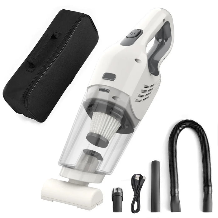 12000Pa Powerful Suction Wireless Brushless Vacuum Cleaner for Car and Home Cleaning Machine - 1