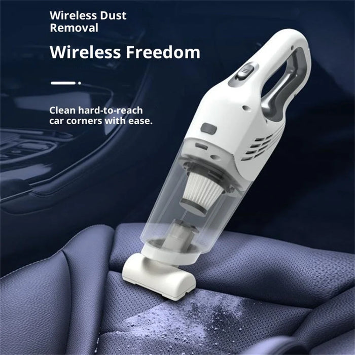 12000Pa Powerful Suction Wireless Brushless Vacuum Cleaner for Car and Home Cleaning Machine - 5