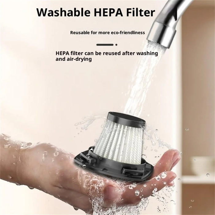 12000Pa Powerful Suction Wireless Brushless Vacuum Cleaner for Car and Home Cleaning Machine - 6