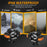 M15 1Pc Motorcycle Auxiliary Lamp IP68 Waterproof High Brightness Aluminum Alloy DRL LED Spotlight - 7
