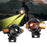M15 2Pcs Motorcycle Auxiliary Lamp IP68 Waterproof High Brightness Aluminum Alloy DRL LED Spotlight - 2