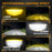 M15 2Pcs Motorcycle Auxiliary Lamp IP68 Waterproof High Brightness Aluminum Alloy DRL LED Spotlight - 5